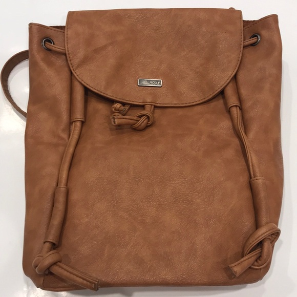 roxy leather backpack